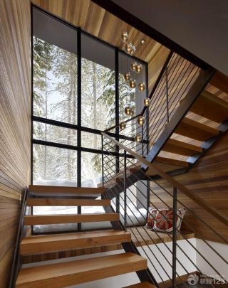 2025最新现代风格跃层楼梯设计效果图