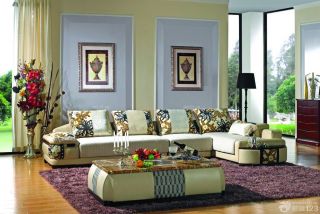 2025简欧时尚客厅家具沙发装修效果图大全