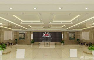 写字楼大厅装饰图片大全