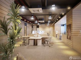 写字楼办公室装饰图片大全
