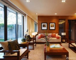 东南亚风格别墅休闲区布置图片大全