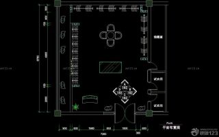 最新女装服装店店铺平面图