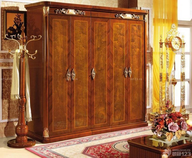 欧式整体衣柜效果图片