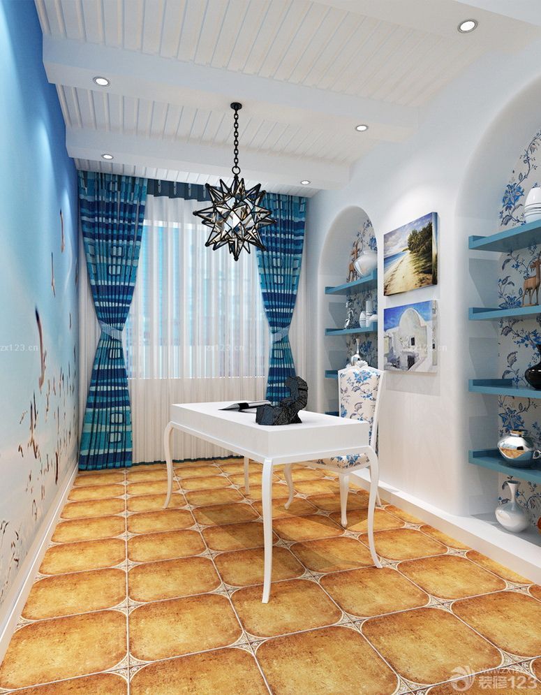 三居室家装家装窗帘设计效果图