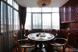 现代中式风格红木家具装修图片2025