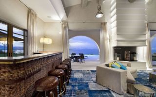 创意农村二层小别墅吧台设计效果图2025