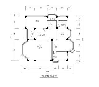 最新两层别墅首层设计平面图大全