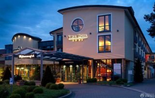 酒店门头欧式窗户设计效果图片