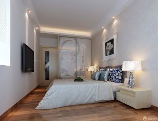 100平米住宅卧室定制衣柜装修效果图片