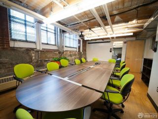 公司会议室百叶窗帘设计图片