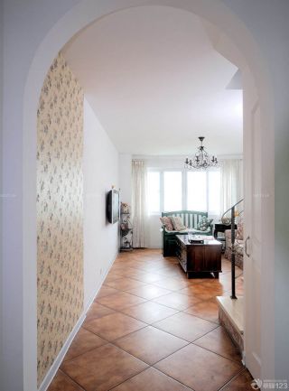 普通房子欧式拱形门洞装修图