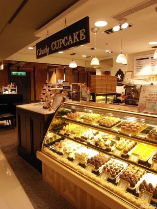 糕点店面马赛克地面装修效果图片