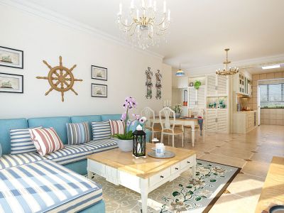 月苑五村-92㎡-北欧风效果图