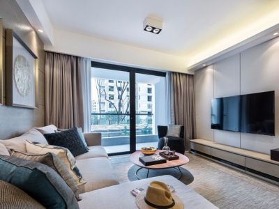 银城东苑-90㎡-混搭风效果图