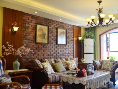 学府花园135平米美式风格装修案例