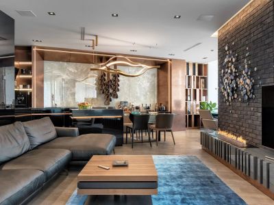 碧桂园欧式奢华三居140平米装修案例