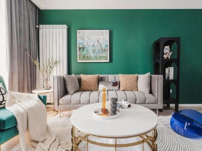 文鼎苑-93㎡-现代风效果图