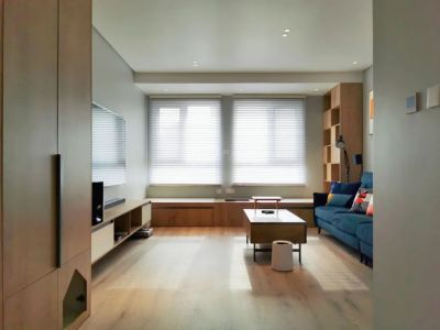 威乐御花园现代简约风格90平装修案例