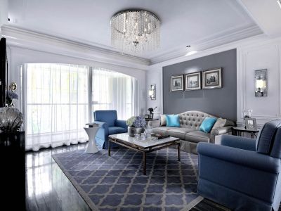 昆仑东湖一号新古典风格149平米四室两厅装修案例