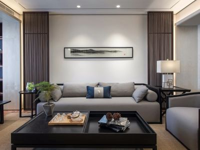 古龙西溪嘉园中式风格130平装修案例