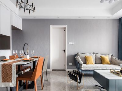 广宇碧桂园98平方三室现代装修案例