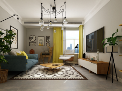 天璟誉府130平现代风格装修案例