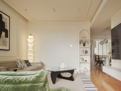 尹熙汇113平米法式三居装修案例