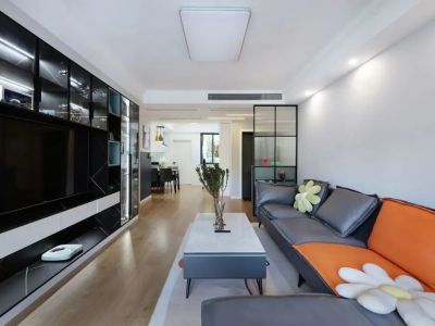 东南智汇城五号院95平米简约二居装修案例