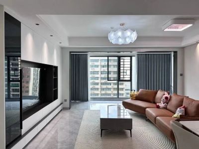 巨科合园122平现代三居室装修案例