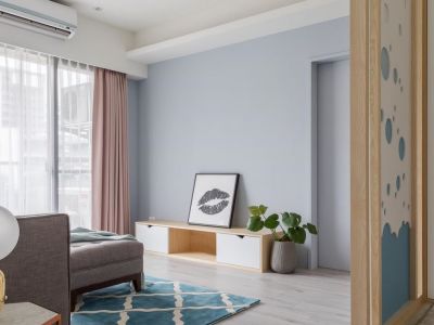 龙湖·央颂现代风格112平米装修案例